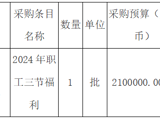 赣州市兴昌工程造价咨询有限公司关于江西省兴国县人民医院2024年职工三节福利项目（项目编号：GZXC2024-XG-G007-1）电子化公开招标公告