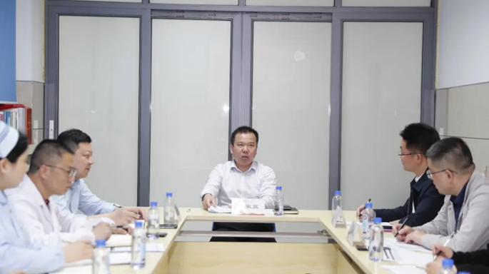 任家胤专题调研临床学科建设工作